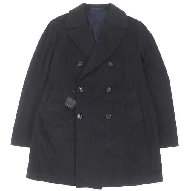 未使用品□TAGLIATORE タリアトーレ カシミヤ100％ ダブルブレスト