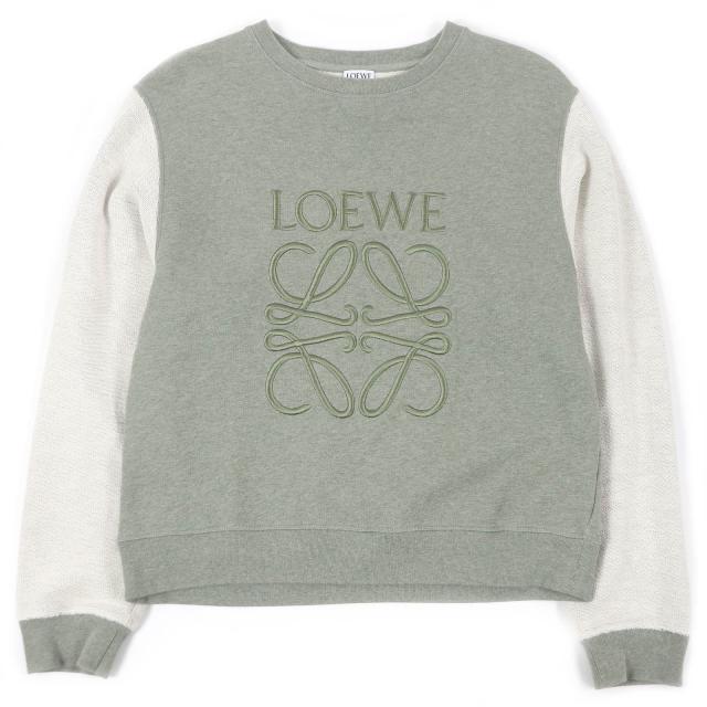 LOEWE ロエベ アナグラムロゴ エンブロイダリースウェットトレーナー