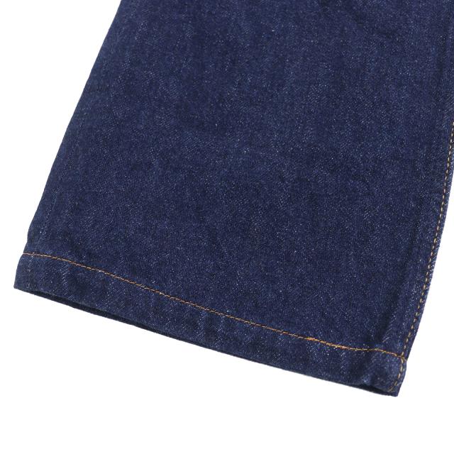 極美品△CELINE セリーヌ 2N48A224Z フランソワーズジーンズ コットン100％ ローウォッシュ デニムパンツ インディゴブルー 27 正規品_5