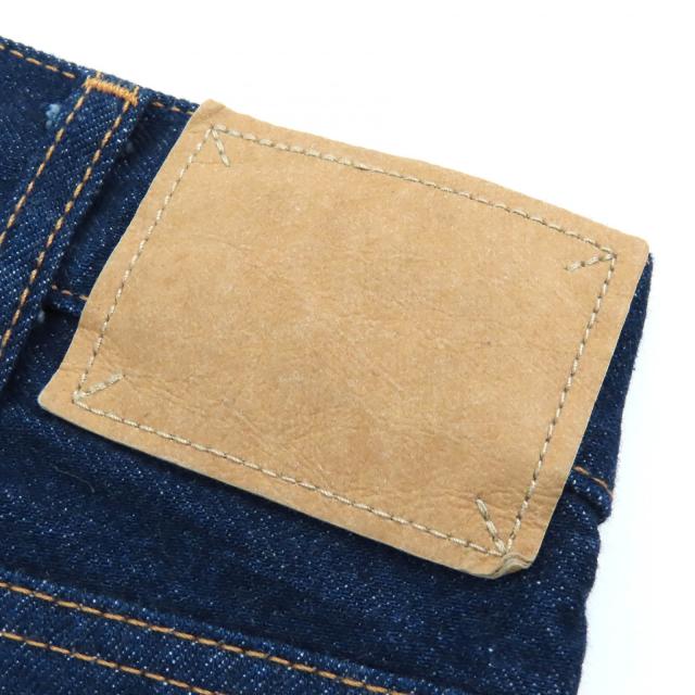 極美品△CELINE セリーヌ 2N48A224Z フランソワーズジーンズ コットン100％ ローウォッシュ デニムパンツ インディゴブルー 27 正規品_7