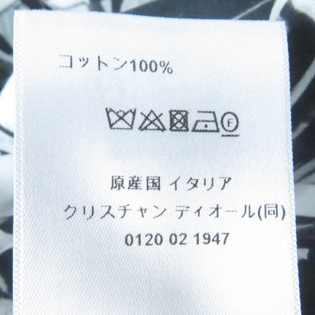 未使用品☆クリスチャンディオール 25SS 511B28A3A14 ムッシュディオールパッチワークモチーフ 長袖シャツ 44 正規品_7