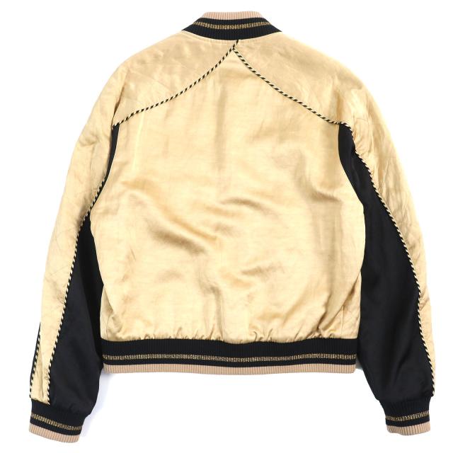 美品△SAINT LAURENT PARIS サンローランパリ 643883 テディ 中綿