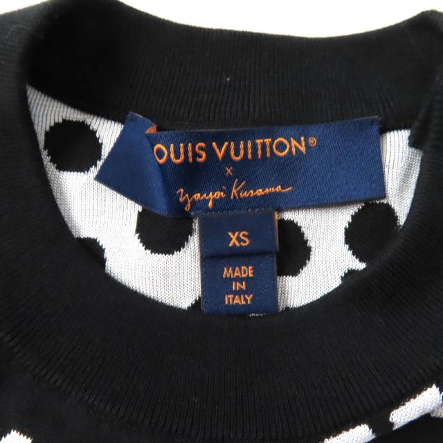 極美品☆ルイヴィトン×草間彌生 23SS 1AB852 シルク混 インフィニティ