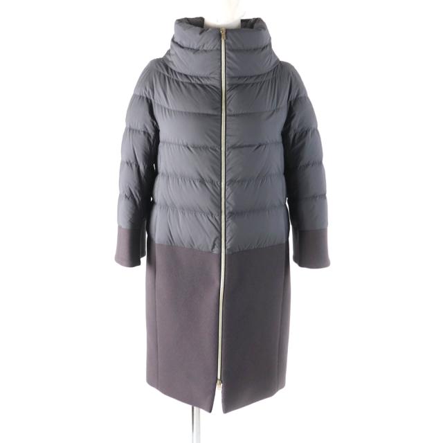 【正規品】MONCLER モンクレール スタンドカラー 中綿ジャケット MONCLER (モンクレール) ロゴトリム スタンドカラー ショート