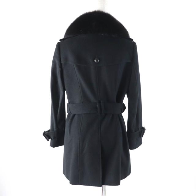 バーバリーロンドンブルーレーベル　トレンチコート　ライナー着脱　フォックスファー バーバリーロンドンブルーレーベル トレンチコート ライナー着脱