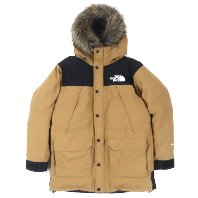 極美品△THE NORTH FACE ザ・ノースフェイス ND91935 Mountain Down Coat マウンテンダウンコート ゴアテックス フード付き M 正規品
