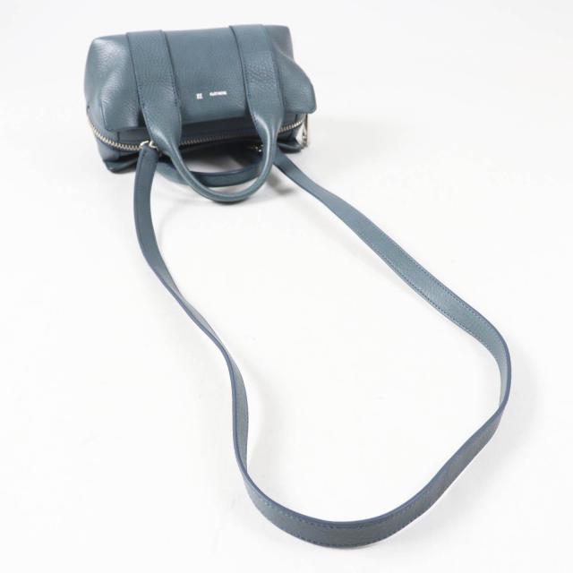 極美品◎HIROFU ヒロフ 15906L ランポS レザー 2WAY ハンド 