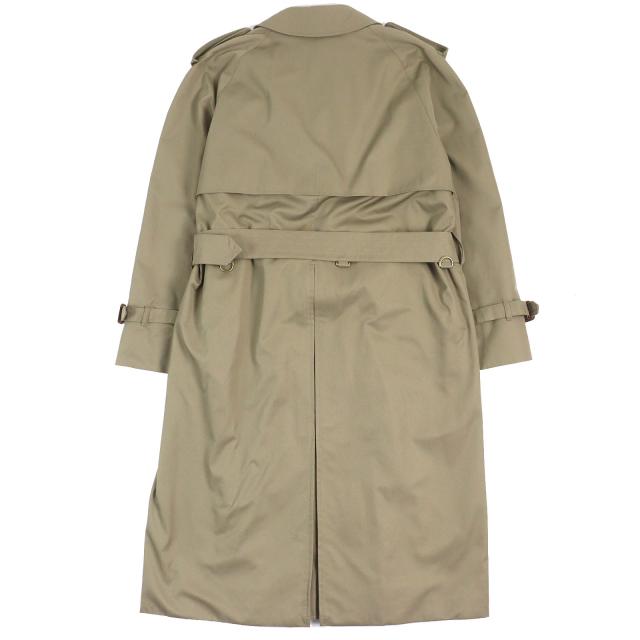 良品△Aquascutum アクアスキュータム コットン 裏地チェック柄