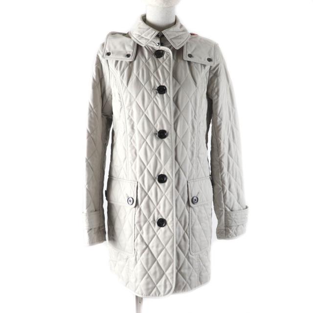 美品✨バーバリー ブラックレーベル トレンチコート チェック グレー M BURBERRY BLACK LABEL】【アウター】バーバリーブラックレーベル