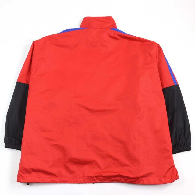 美品○BALENCIAGA バレンシアガ 534317 ロゴプリント オーバーサイズ ジップアップ ポプリンジャケット トラックジャケット 52　正規品_3