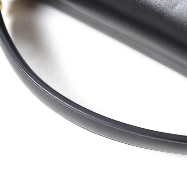 美品☆MARNI マルニ 2021年製 BMMP0130U1 PRISMA パファー 2WAY レザー ハンド・ショルダーバッグ ブラック 保存袋付 伊製 レディース_6