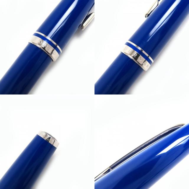 【未使用】MONTBLANC モンブラン クルーズコレクション ボールペン 青 未使用】MONTBLANC モンブラン クルーズコレクション ボールペン 青