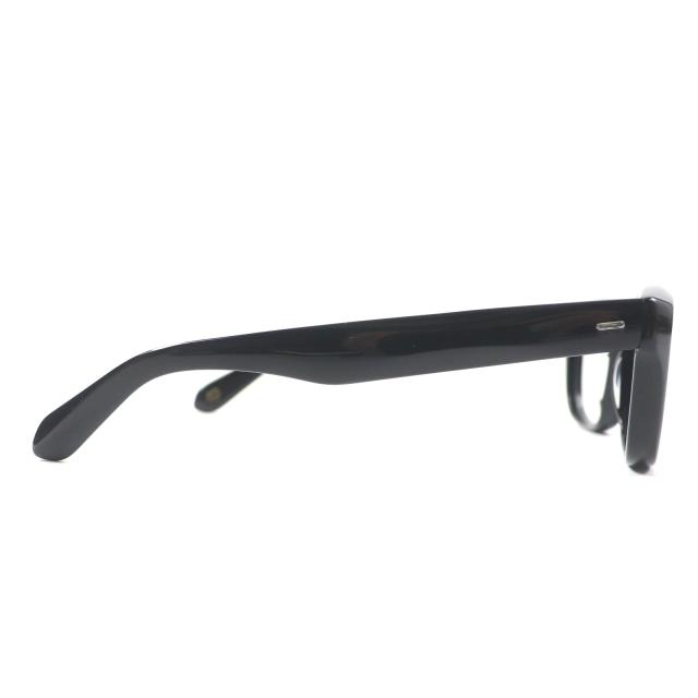 未使用品▼MOSCOT モスコット ZINDIK ウェリントン メガネ 眼鏡 アイウェア ブラック 54□20-151 デモレンズ メンズ