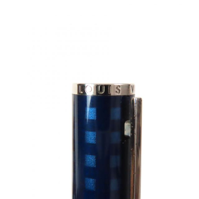 LOUIS VUITTON - 美品▼LOUIS VUITTON ルイヴィトン N79155 ジェットラック ツイスト式 ボールペン ネイビー シルバー ケース付き フランス製 メンズ 筆記確認済み LOUIS VUITTON 美品 ルイヴィトン ジェット ラック ツイスト式