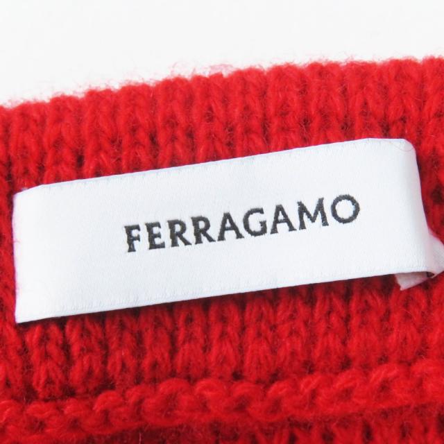 極美品◎Salvatore Ferragamo サルヴァトーレフェラガモ ウール