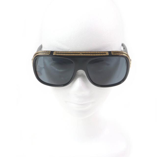 極美品□LOUIS VUITTON ルイヴィトン 2024年製 Z2516U サングラス・1.0 ミリオネア サングラス ノワール 63□16-140 伊製_2