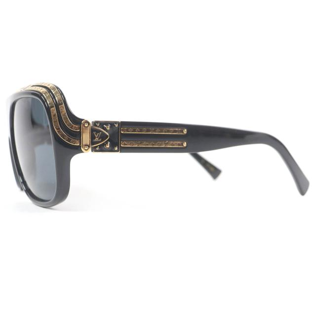極美品□LOUIS VUITTON ルイヴィトン 2024年製 Z2516U サングラス・1.0 ミリオネア サングラス ノワール 63□16-140 伊製_3