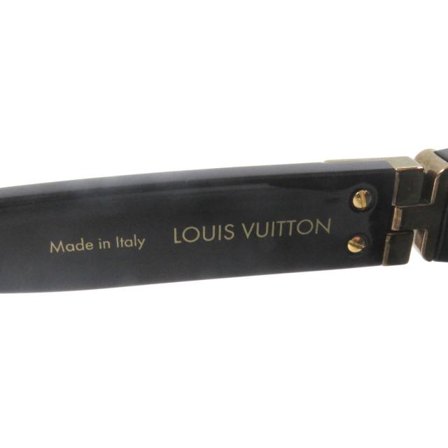 極美品□LOUIS VUITTON ルイヴィトン 2024年製 Z2516U サングラス・1.0 ミリオネア サングラス ノワール 63□16-140 伊製_9