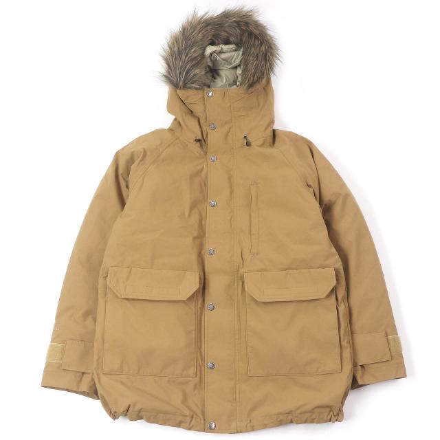 美品□THE NORTH FACE ザ・ノースフェイス NP62131 GTX SEROW MAGNE TRICLIMATE JACKET 3WAY ダウンジャケット ブラウン S 正規品 メンズ