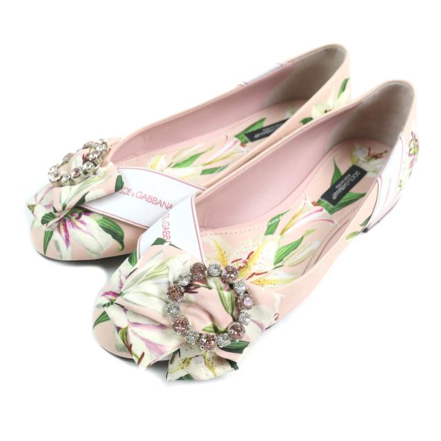 ドルチェアンドガッバーナ ビジューパンプス37 ドンドン見直し】美品