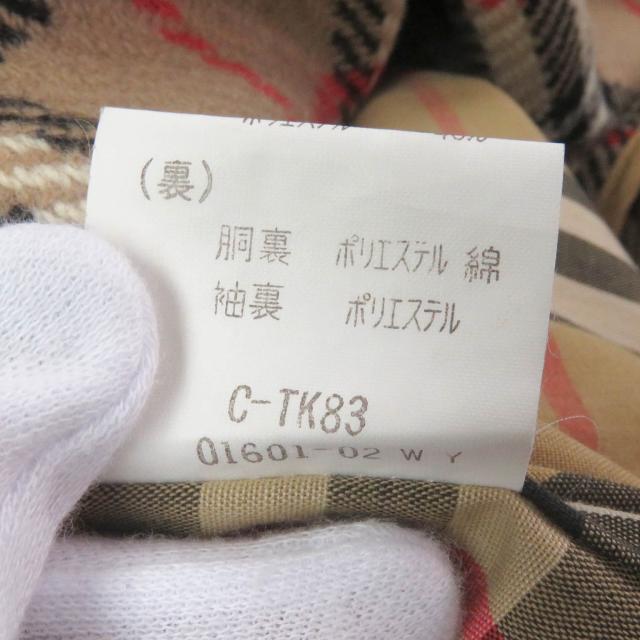 バーバリー ウールライナー付き ステンカラーコート ビンテージ ノバチェック 良品□Burberrys バーバリー ヴィンテージ コットン ウール