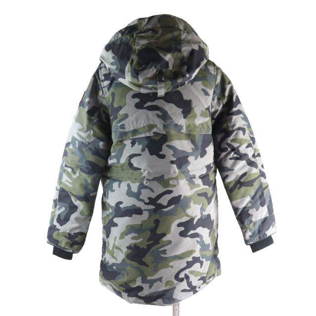 未使用品★CANADA GOOSE カナダグース 5806LP GABRIOLA PARKA カナダグースジャパン ロゴワッペン・フード付 カモフラ ダウンコート XS_2