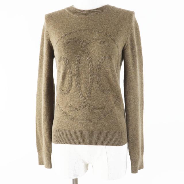 【エルメス】ブランド　綿　cotton100% ニット　長袖　シンプル　傷有り HERMES（ニット/セーター）のフリマアイテム一覧