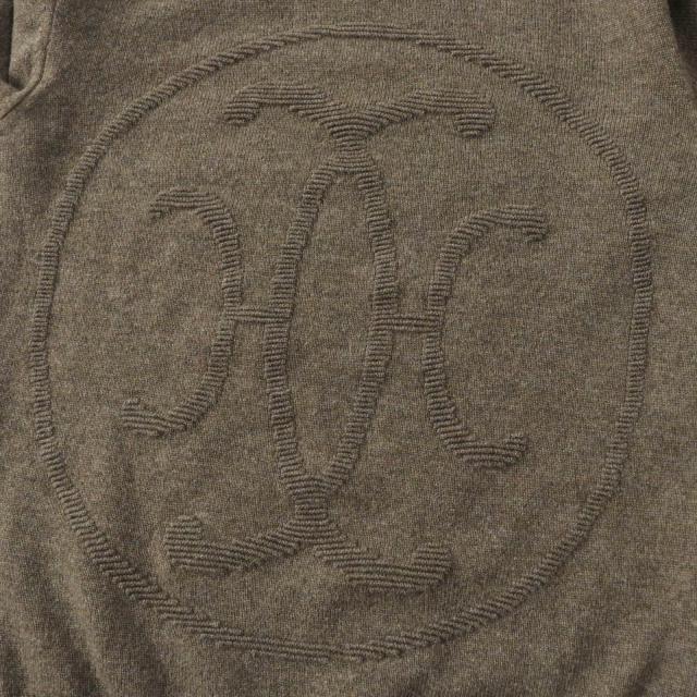 HERMES - 未使用品◎HERMES エルメス 22AW 2H2600DG ウール モヘア シルク カシミヤ 長袖 ニットプルオーバー ブラウン系 40 イタリア製 正規品 レディース HERMES - 未使用品◎HERMES エルメス 22AW 2H2600DG ウール