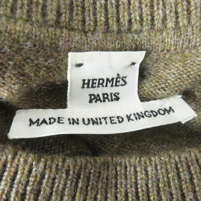 美品◎HERMES エルメス 22AW 2H2631D1 カシミヤ100％ Hリフト