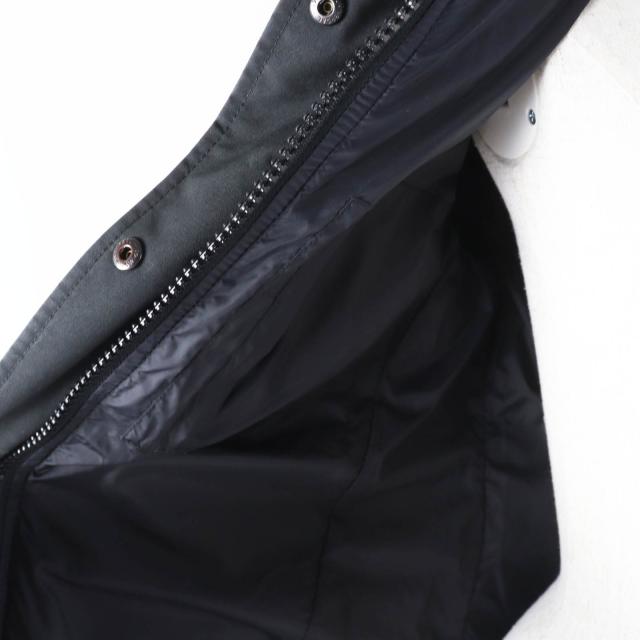 良品◎CANADA GOOSE カナダグース 2302JL MACKENZIE マッケンジーパーカ ファー・フード・ワッペン付 ダウンコート ブラック XS 正規品_4