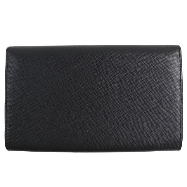 極美品✨ プラダ PRADA 長財布 二つ折りサフィアーノ 三角ロゴ