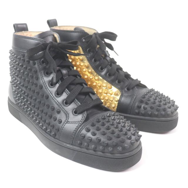 Christian Louboutin スパンコール ハイカットスニーカー Christian Louboutin スパンコール ハイカット スニーカー Christian