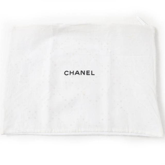未使用品☆CHANEL シャネル 19M P61782V42943 COCO BEACH コットン100％ パイル地 ノースリーブ トップス ブルー 38 伊製 レディース_4
