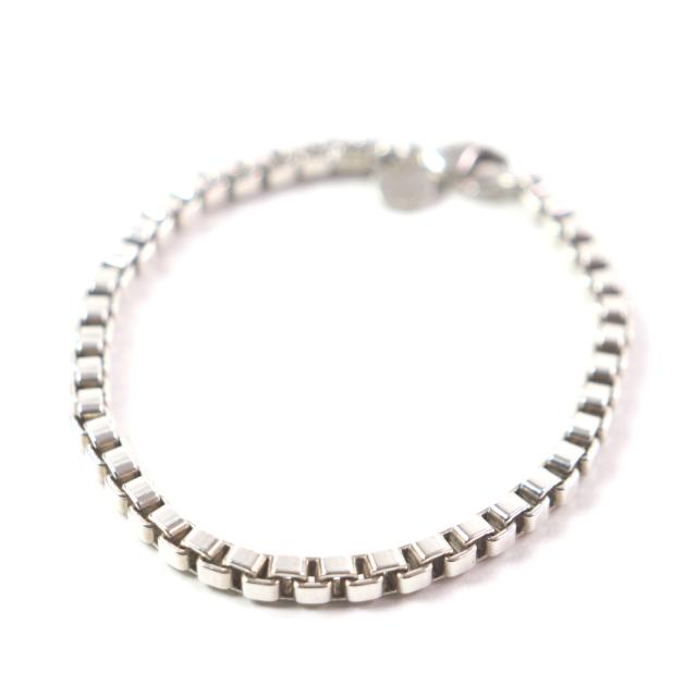 保存袋付き 美品 Tiffany&Co. ティファニー パフハート ブレスレット