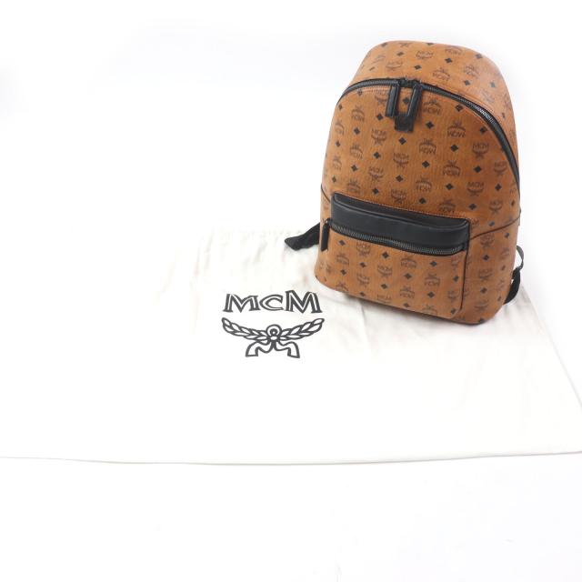 未使用品▽MCM エム・シー・エム MMKCSVE01CO001 Stark Backpack in 