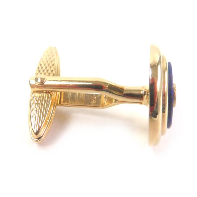 美品□Dunhill ダンヒル ラピスラズリ ネクタイピン カフス