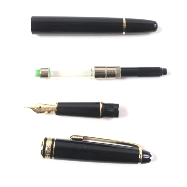 MONT BLANC 万年筆 EF ブラック ケース付き