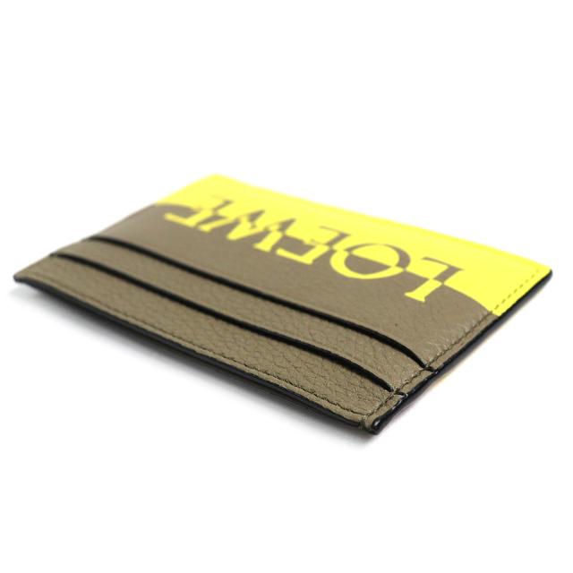 未使用品△LOEWE ロエベ C314322X01 SIGNATURE PLAIN CARDHOLDER