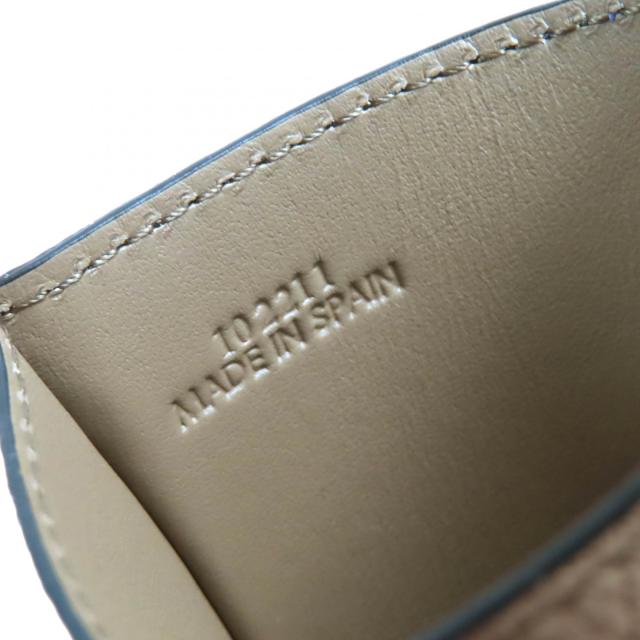 未使用品△LOEWE ロエベ C314322X01 SIGNATURE PLAIN CARDHOLDER