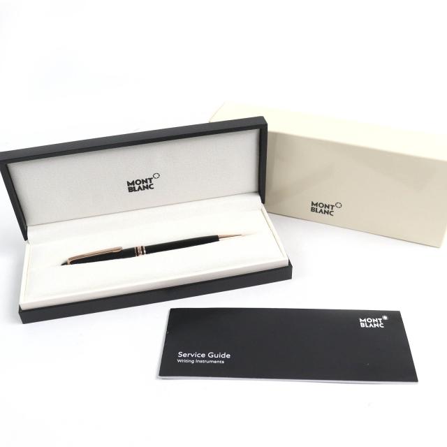 極美品｜モンブラン 7569 マイスター シュテュック ル・ブラン プラチナライン ボールペン χI206 定価69,300円極美品MONTBLANC モンブラン マイスターシュテュック プラチナ クラシック ボールペン ホワイトスター ブラック⁄シルバー