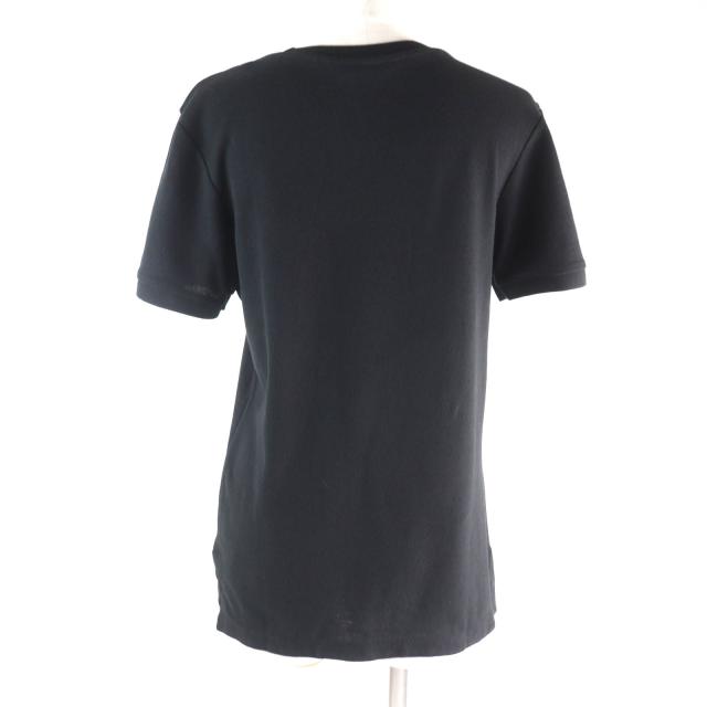 MONCLER - 美品★MONCLER モンクレール 21SS コットン100％ ロゴ刺繍入り クルーネック 半袖Ｔシャツ トップス ブラック S 正規品 レディース MONCLER モンクレール Tシャツ レディース 8C00009 829HP 半袖