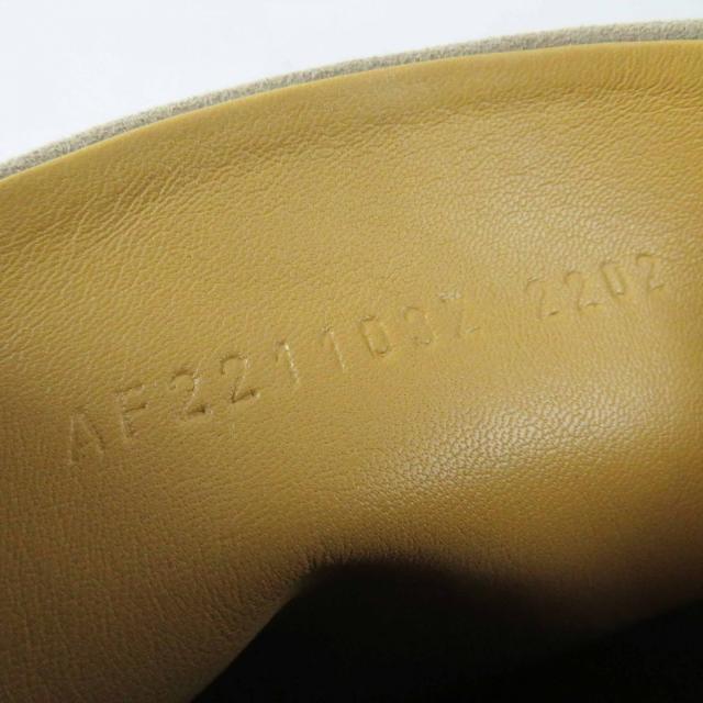 未使用品◎HERMES エルメス シルバー金具 ケリーバックル シェーヴル・ヴェロア ジャンピングブーツ／ロングブーツ ベージュサーブル 34_8