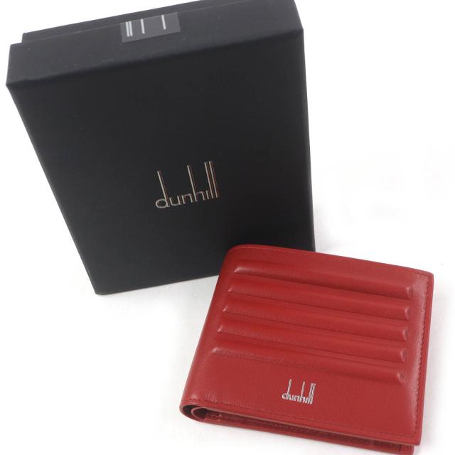 未使用品□Dunhill ダンヒル GT 4CC コインパース ビルフォールド