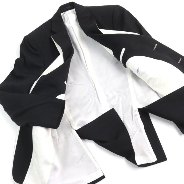 美品 バーバリーロンドン テーラードジャケット 44 メガチェック 大きいサイズ 美品 バーバリーロンドン テーラードジャケット 44 メガチェック