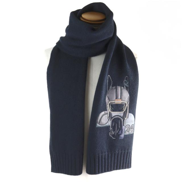 専用【正規品】HERMES エルメス Hエコセ・レクトヴェルソ カシミヤマフラー HERMES 【返品OK】【新品同様】エルメス レクトヴェルソ