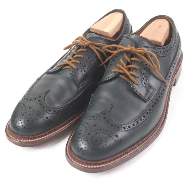 極美品□ALDEN オールデン N6517 SHIPS別注 フルブローグ レザー