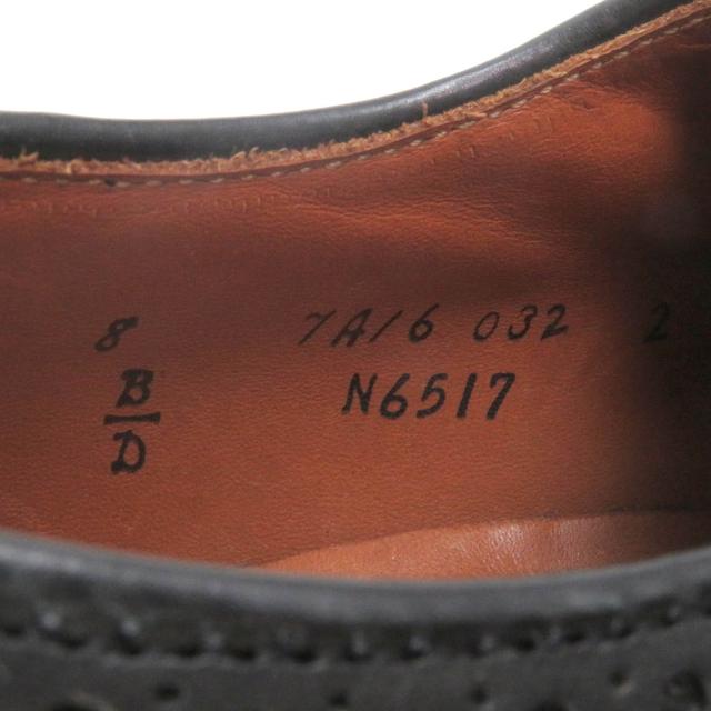 極美品□ALDEN オールデン N6517 SHIPS別注 フルブローグ レザー