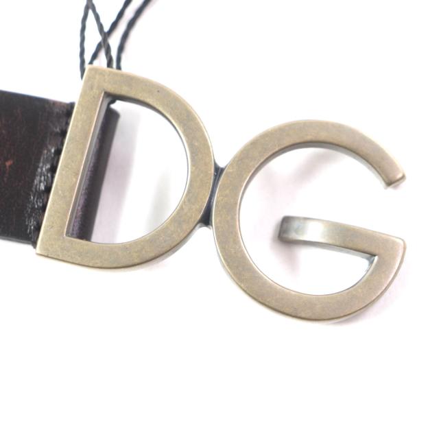 未使用品▽DOLCE&GABBANA ドルチェ＆ガッバーナ DGロゴバックル