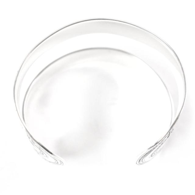 美品□HERMES エルメス Toareg トゥアレグ ブレスレット バングル アクセサリー SV925 シルバー総重量75g メンズ レディース 希少！_2