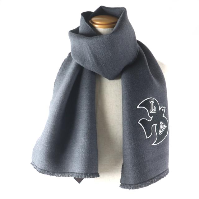 極美品▽LOUIS VUITTON ルイヴィトン M77944 エシャルプ・LVハーモニー 